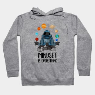 Astronaut Meditating, Yoga, Zen, Mindset Motivational Hoodie